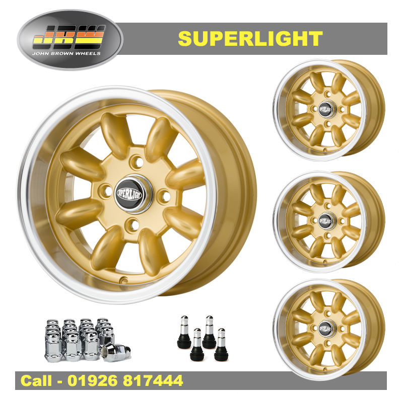 Superlight Gold Wheels